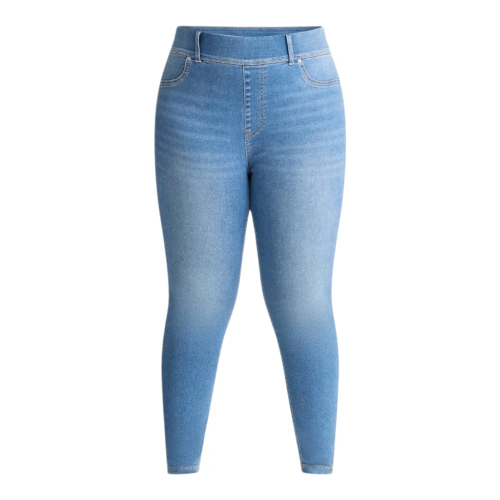 Terra & Sky Plus Size Pull On Skinny High Rise Jeggings Size 2X (20w-22w) - Picture 1 of 6